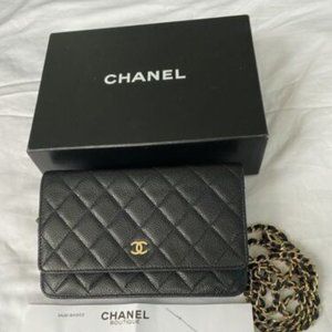 Chanel WOC Caviar Gold Hardware